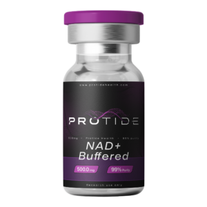 NAD+ Buffered 500mg peptide vial.